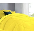 thumbnail image 4 of 3 Piece Luxury U Shape Pattern Comforter By D.N.G. BEDDINGS Set Premium Super Soft, 1000 Thread Count 100% Egyptian Cotton Full/Queen Size Yellow Color, 4 of 9