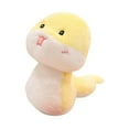 thumbnail image 4 of Serpiente de peluche realista para niños, ideal para festivales de primavera. amarillo 38cm, 4 of 9