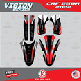 thumbnail image 2 of Kalair GFX Graphics Kit for Honda CRF250R (2022) Vision Series, 2 of 5