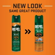 Repel Insect Repellent Sportsmen Max Formula 40% DEET, Aerosol Spray, 6.5 Ounces