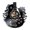 Without LED, variant on Music Is The Voice In The Soul Musical Quote Wall Clock Guitar Vinyl Record Wall Clock Music Meditations Decorative Clock Watch Without LED