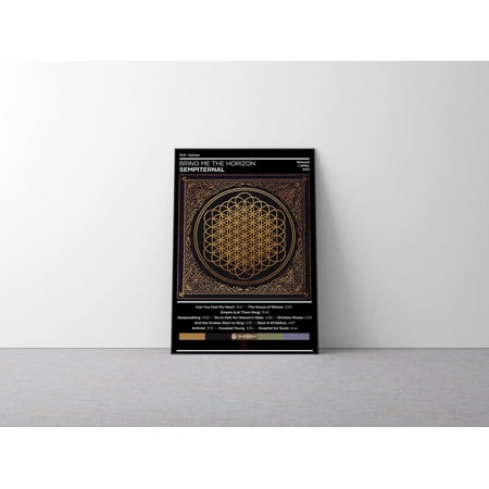 POSTER Bring Me the Horizon Poster | Sempiternal Poster | Rock Music Poster | Album Cover Poster | Music Poster Gift | Wall Decor | | Room-UNFRAMED