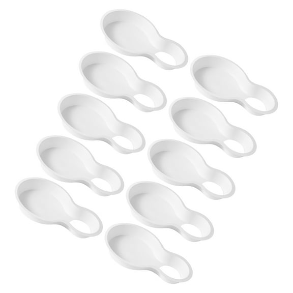 unbranded 10pcs Creative Paper Food Trays Sandwich Drink Holder Paper Trays For Parties Bbq Picnics Paper Food Trays For Beverages And Snacks