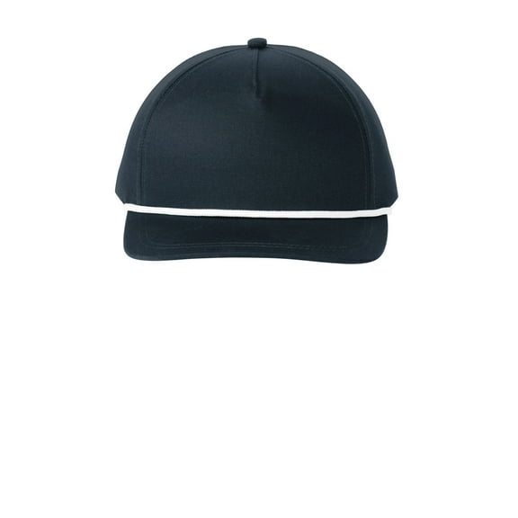 Port Authority Snapback Five-Panel Rope Cap