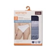 thumbnail image 4 of Warners® Blissful Benefits Women's Dig-Free Comfort Mid Waist Microfiber Hi-Cut with Lace 3-Pack S-3XL, 4 of 5