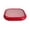 Red, variant on Food Storage Containers Silicone Sandwich Food Box for Fruit Snacks,Lunch Box Containers for Adults,Flexible Lightweight Food Packing Box,1 Pack 20cm*20cm