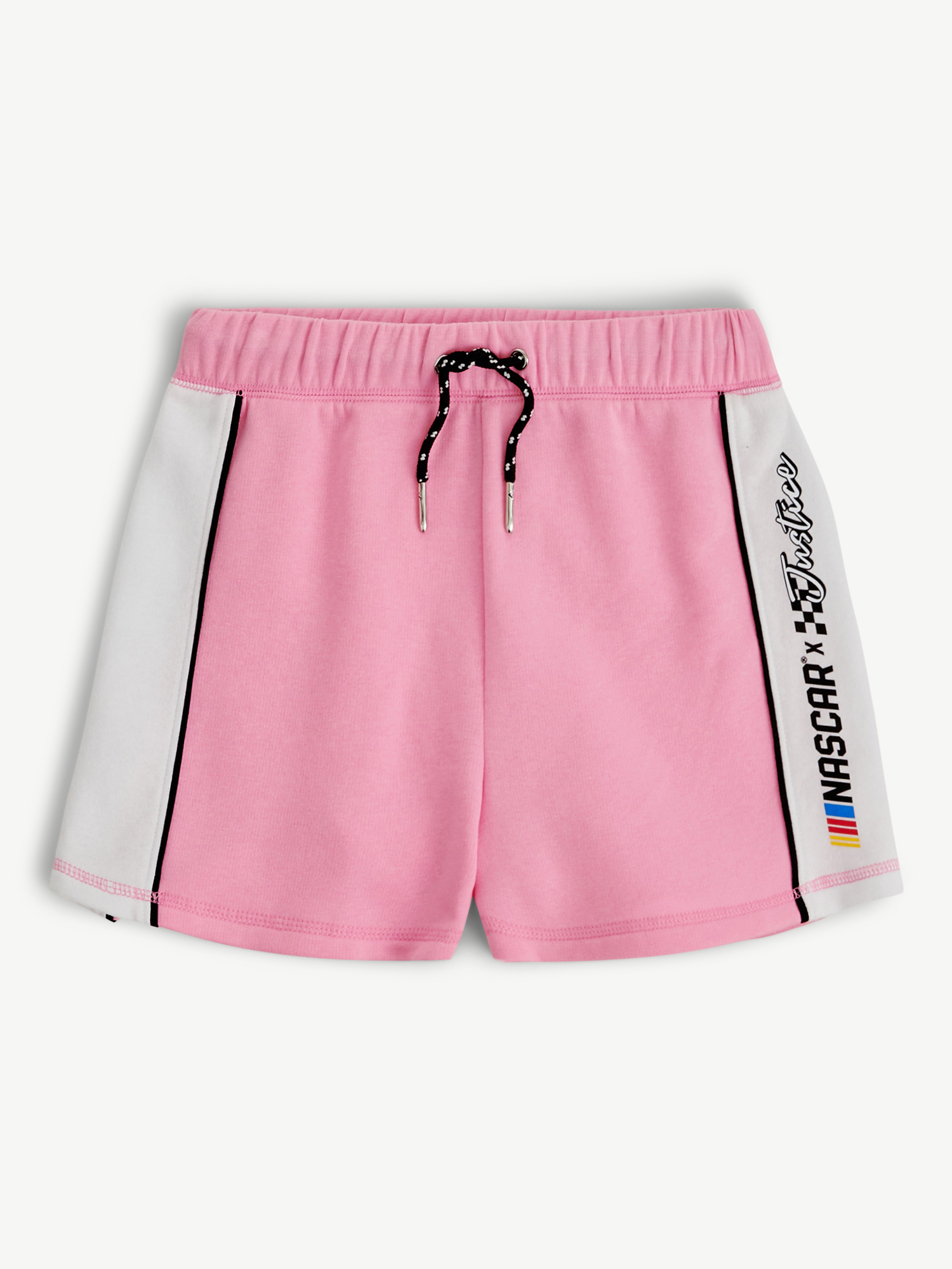 Justice Girl's NASCAR X Justice Collab Fleece Short, Sizes XS - XLP