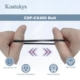 thumbnail image 2 of Kit de correas Koatukys para reproductor de CD Sony CDP-CX400, paquete de 4, 2 of 6