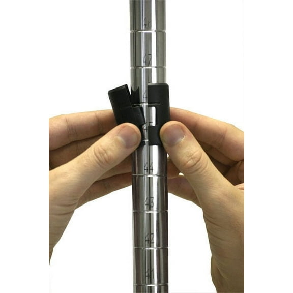 36" High Chrome Pole