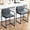 Dark Gray, variant on Dark Gray Modern Bar Stools with Sturdy Structure / Reliable Seating for Various Occasions