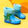 thumbnail image 4 of Otqutp Toddler Casual&nbsp;Shoes&nbsp;Children Fashion Rain Shoes 2 to 8Years Baby Boys Girls Cartoon Dinosaur Water Proof Rain Boots Shoes, 4 of 7