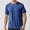 Dark Blue, variant on Goodtrade8 Summer T-Shirts for Men Short Sleeve Pullover Dry Fit Trendy Breathable Stylish Crew Neck Mens Shirts Solid Color