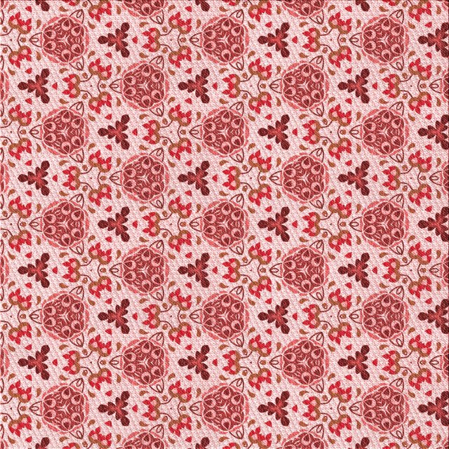 Ahgly Tapis d'Intérieur Lavable en Machine Carré Transitionnel Rose Profond, 4 Pieds Carré