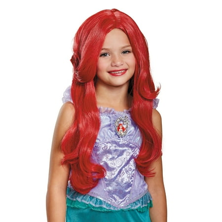 Halloween Kids' Disney Princess Ariel Halloween Wig