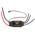 thumbnail image 1 of 80A Brushless ESC Electronic Speed Controller Accessory for RC Airplane Aircraft Helicopter80A, 1 of 4