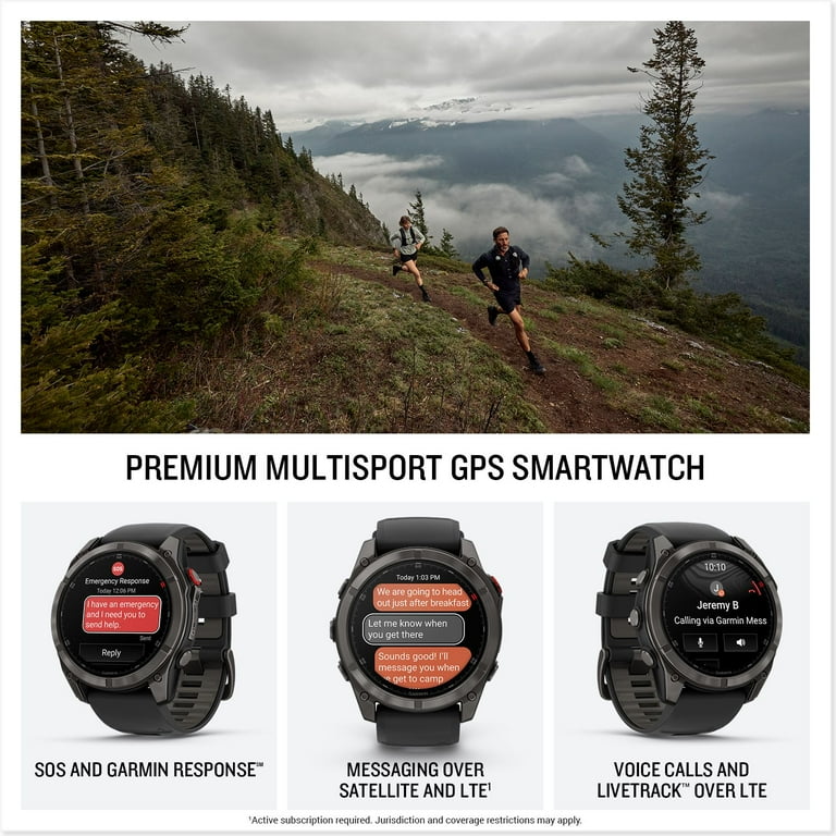 GARMIN, Multisport GPS Smartwatch, Fƒìnix 8 Pro, 51mm AMOLED