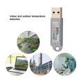 thumbnail image 2 of PCsensor PCsensor TEMPer USB Silver Temperature Monitor with Alarm for Indoor/Outdoor Use, Compatible with Windows, Linux, MAC Systems., 2 of 6