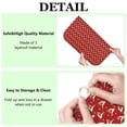 thumbnail image 6 of Red Christmas Reindeer Pattern Dish Drying Mat for Kitchen 1 Pack, Ultra Absorbent Microfiber Dishes Drainer Mats,16x18in(41x46cm), 6 of 6
