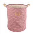 thumbnail image 4 of 2X Waterproof Cesta de Lavandería Bolsa de Regalo Ropa Cesta de Almacenamiento Ropa para el Hogar Cubo Juguetes para Niños Almacenamiento Cesta de Lavandería Rosa, 4 of 5