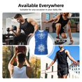 thumbnail image 6 of Balery Compass Men's Sleeveless Muscle Shirts Workout Tank Top, Moisture Wicking, Odor Protection-3X-Large, 6 of 8
