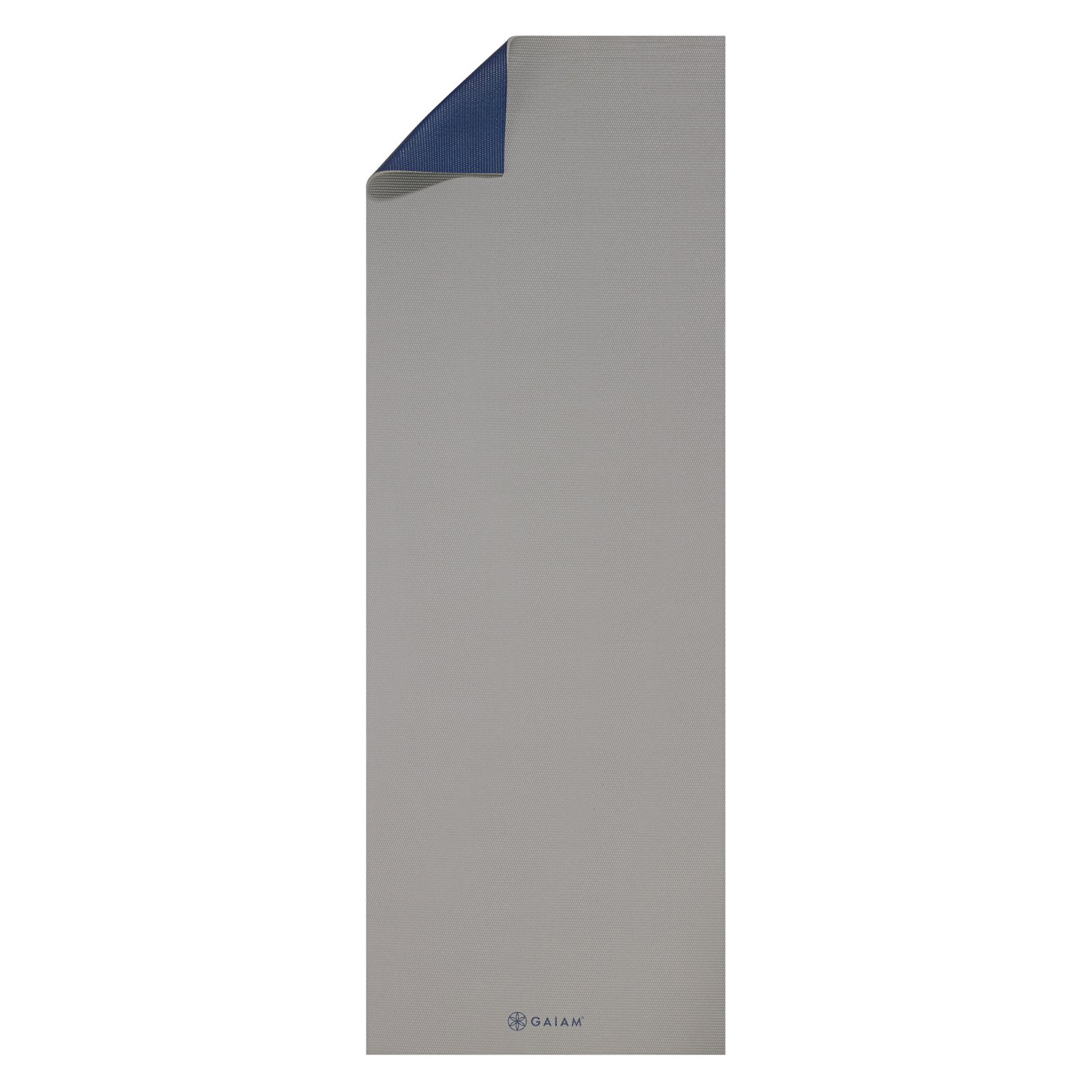 Gaiam Premium 2-Color Yoga Mat, Icy Frost, 5mm