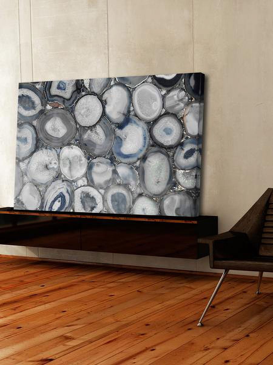 "Geode Pool" Painting Print on Wrapped Canvas