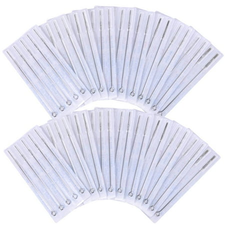 Tattoo Needle 5rl 100pcs Tattoo Needles Disposable Sterile Mixed Sizes 3RL 5RL 7RL 9RL 5RS 7RS 9RS 5M1 7M1 9M1 ()