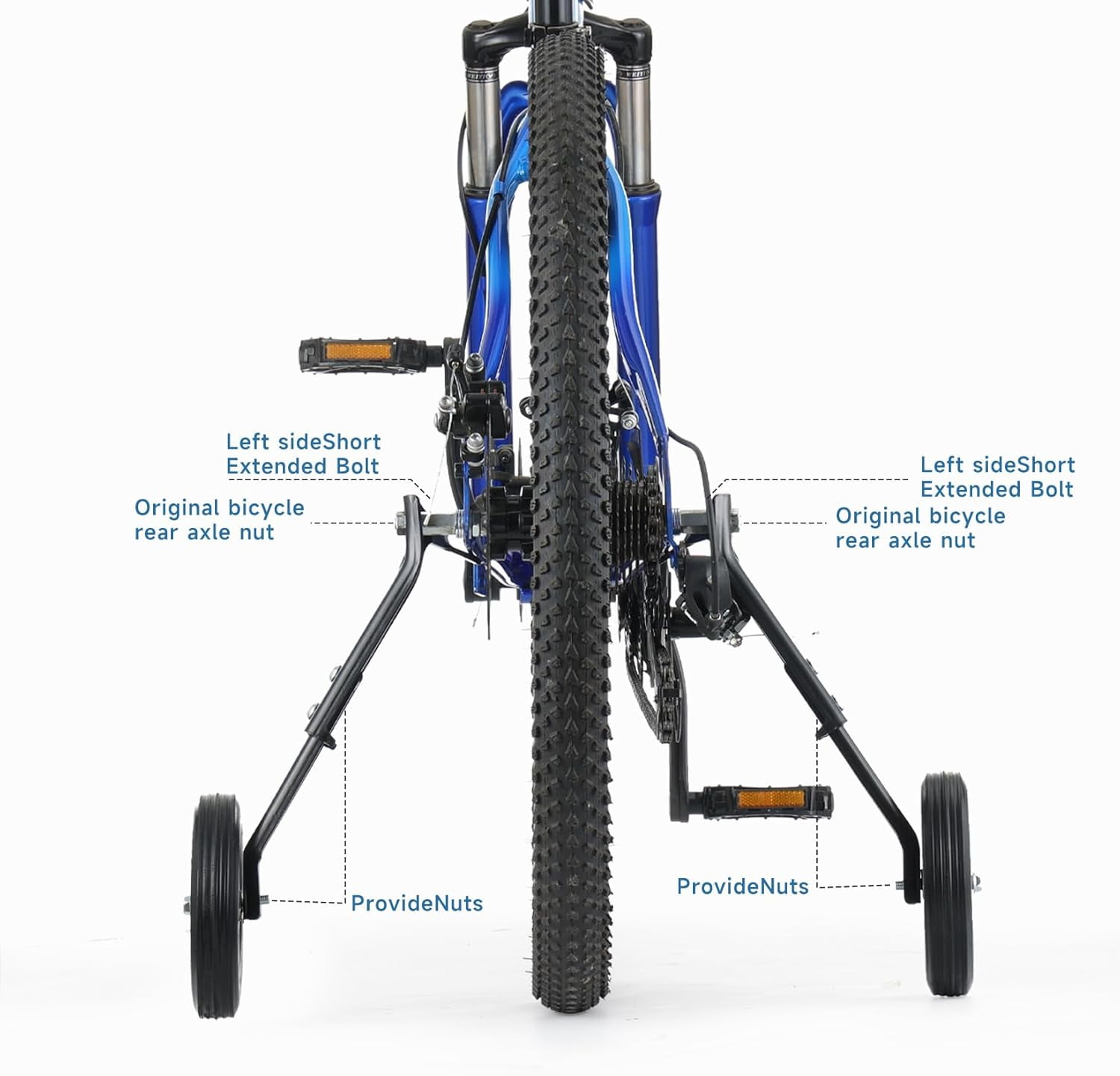24-26 Inch Adult Bicycle Training Wheels
