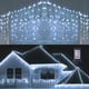 thumbnail image 1 of Toodour Luces De Carámbano De Navidad Al Aire Libre 360 ​​Led 29.5 Pies 8 Modos De Cadena De Luces De Carámbano De Hadas Con 60 Gotas De Luces Led De Navidad Para Fiestas Navideñas, Bodas, Aleros, Dec, 1 of 5
