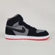 thumbnail image 3 of Ni - ke Air Jordan Retro 1 Girl's PS 440564 002 Canvas High Shoes Sneakers Black Sz 12 C, 3 of 5