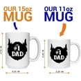 thumbnail image 4 of Beard Gifts, Funny Beard Gift, Gift For Dad, Gift For Husband, Bearded Dad,11 Oz Coffee Mug, Ceramic Novelty Coffee Mugs 11oz, 15oz Mug, Tea Cup, Gift Present Mug For Birthday, Christmas, 4 of 4