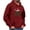 Wine, variant on qelini Hoodies for Men Graphic Long Sleeve Pullover Merry Christmas Print Drawstring Hooded Sweatshirts Casual Tops