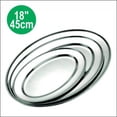 thumbnail image 1 of Star Dist 2364 Plateau Ovale en Acier Inoxydable 18 Po., 1 of 1