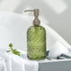thumbnail image 5 of Dispensador de jabón espumoso verde, botella de piña de vidrio de 450ML, recargable para baño o cocina, 5 of 6