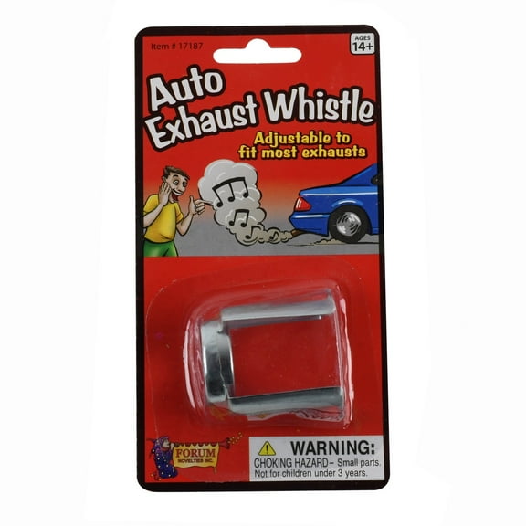 Funny Prank Car Exhaust Tail Pipe Whistle Practical Joke Auto Muffler Gag Gift