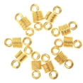 thumbnail image 1 of kusrkot 10 Pcs Dreadlocks Spirales pour Cheveux, Ensemble de Poignets Dorés, 1 of 5