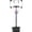 Black, variant on Naipo 28in Basketball Hoop Basketball Goal System Height Adjustable 5.1ft to 7ft Court for All Age Ranges Indoor Outdoor Use
