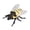 C-Yellow, variant on Educational Wind Up Ladybug Toy Realistic Movement Plastic Insect Model for Toddlers Nature Learning Science Discovery and Classroom Decor