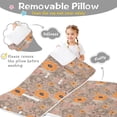thumbnail image 3 of Pioneer Flower Floral Print Pattern Toddler Nap Mats for Kids Preschool,Sleeping Mat Bag or Kids,Toddler Sleeping Bag,Toddler Nap Mat or Daycare, 3 of 6