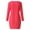 Red, variant on TJAZFJPA Yellow Dresses for Women Wonen O Neck Manches Long Sleeve Robe Female Retro Elegant Party Culb Dress Plus Size Dresses for Women Party Black Wrap Dress