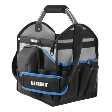 HART 12-inch Tool Tote with Rotating Handle