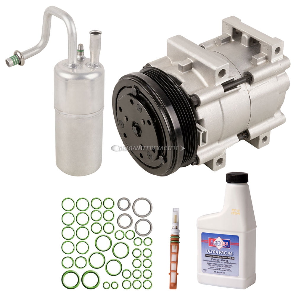 AC Compressor w/ A/C Repair Kit For Ford Tempo & Mercury Topaz 1993