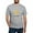 Heather Gray, variant on - U.S. Army® Black And Gold Lo Men's Classic T Shirt - Fitted T-Shirt, Vintage Fit Soft Cotton Tee