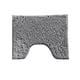 thumbnail image 1 of Advancent Juego de alfombrillas de baño antideslizantes, 2 uds., alfombra para baño, absorbente de agua, alfombra de felpa para inodoro, Juegos de accesorios de baño gris oscuro Advancent HA001740-01, 1 of 6
