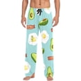 thumbnail image 2 of FREEAMG Men's Cotton Pajama Pants Lounge Sleep Pants Soft Sleepwear Pajama Bottoms with Pockets, 2 of 7