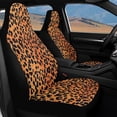 thumbnail image 5 of FUIALDOLG Leopard Design Decoration, Stretchy Elastic Car Front Seat Protector Washable Car Seat Covers for Interior Accessories, 5 of 6
