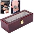 thumbnail image 1 of Box de Reloj Natural Y Elegante Anti-Slip, Organizador de Cajas de RelOJes Anticorrosión, Para La Vitrina de RelOJes para Hombres, 1 of 7