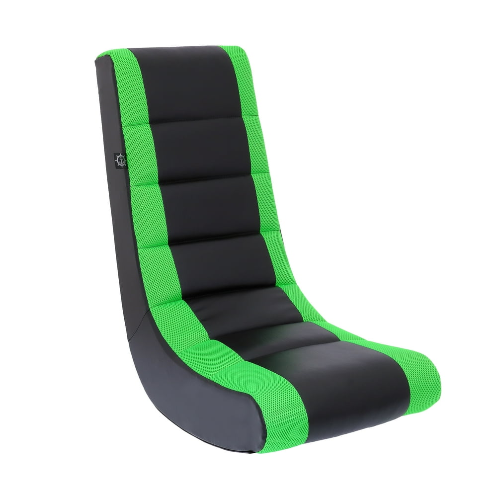 Crew Classic Video Rocker Gaming Chair Black/Green