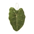 thumbnail image 2 of Leaf Shaped Hanging Hand Towel,Super Soft Absorbent Fast-Drying Towel with Loop,Cute Decorative Towel for Bathroom,Kitchen,Living Room, 2 of 6