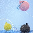 thumbnail image 4 of SAYOO 5CM Bolas De Agua Suave De Silicona Lucha Contra El Agua Salpicaduras De Agua Bola Bomba Juegos Al Aire Libre Globo De Agua Reutilizable para Piscina, Fiesta De Vacaciones De Verano SAYOO casual, 4 of 10
